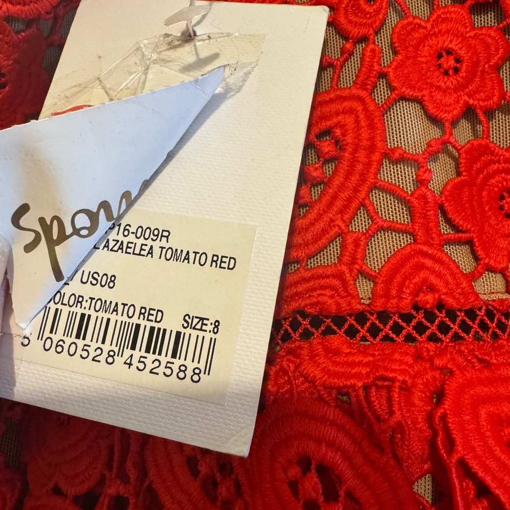 Self-Portrait Lace Pattern Midi Dress [BRAND NEW] — Size 8 - Picture 10 of 11